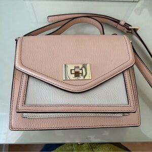 Elegant Pink and White Women's Bag